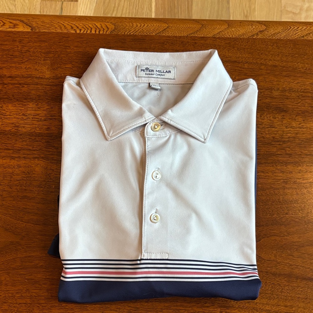 Peter Miller Men’s Medium Summer Comfort Golf Shirt Desert Willow Golf Resort